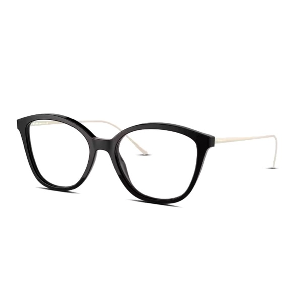 Rare Authentic Prada VPR11T 1AB-1O1 Black Gold 53mm Frames Glasses Italy RX-able - Picture 2 of 8